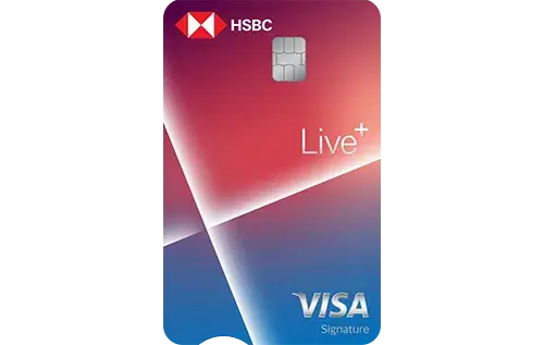HSBC Live+ Credit Card – Cashback on Groceries