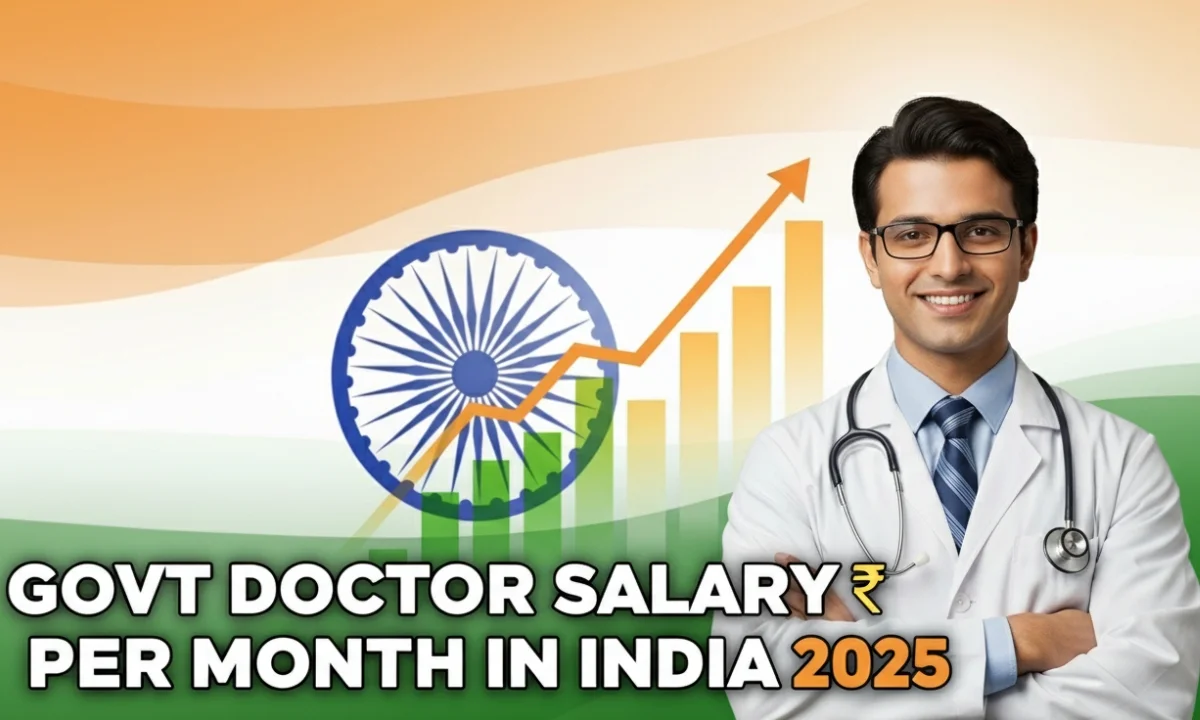 Govt Doctor Salary Per Month in India 2025